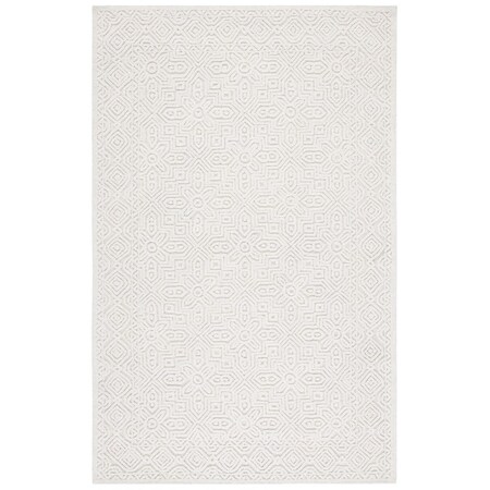 Safavieh 6 x 9 ft. Textural Contemporary Hand Tufted Rectangle Rug, Ivory TXT101A-6